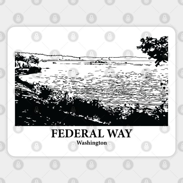 Federal Way - Washington Magnet by Lakeric